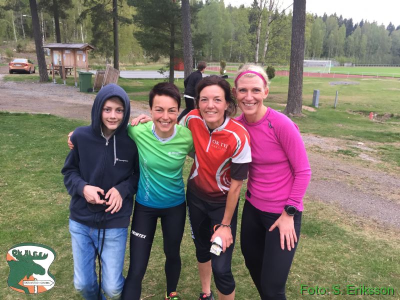 PTV 2017. Glada Tyrare; Simon, Eva, Johanna och Linda
