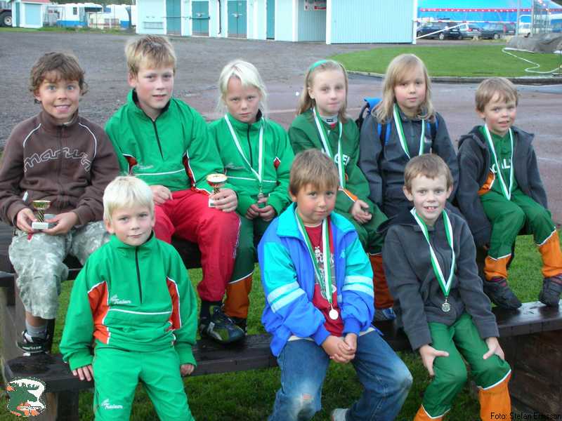 Glada pristagare från OK Älgen.