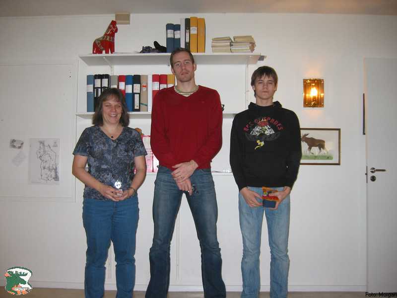 Segrarna i sydvästracet 2006 fr.v. brAnna Eriksson, DambrMartin Ivarsson, LångabrMarkus Westberg, Ungdom