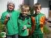 Hannes, silver H12, Lukas, brons H10 och Erik, silver H10